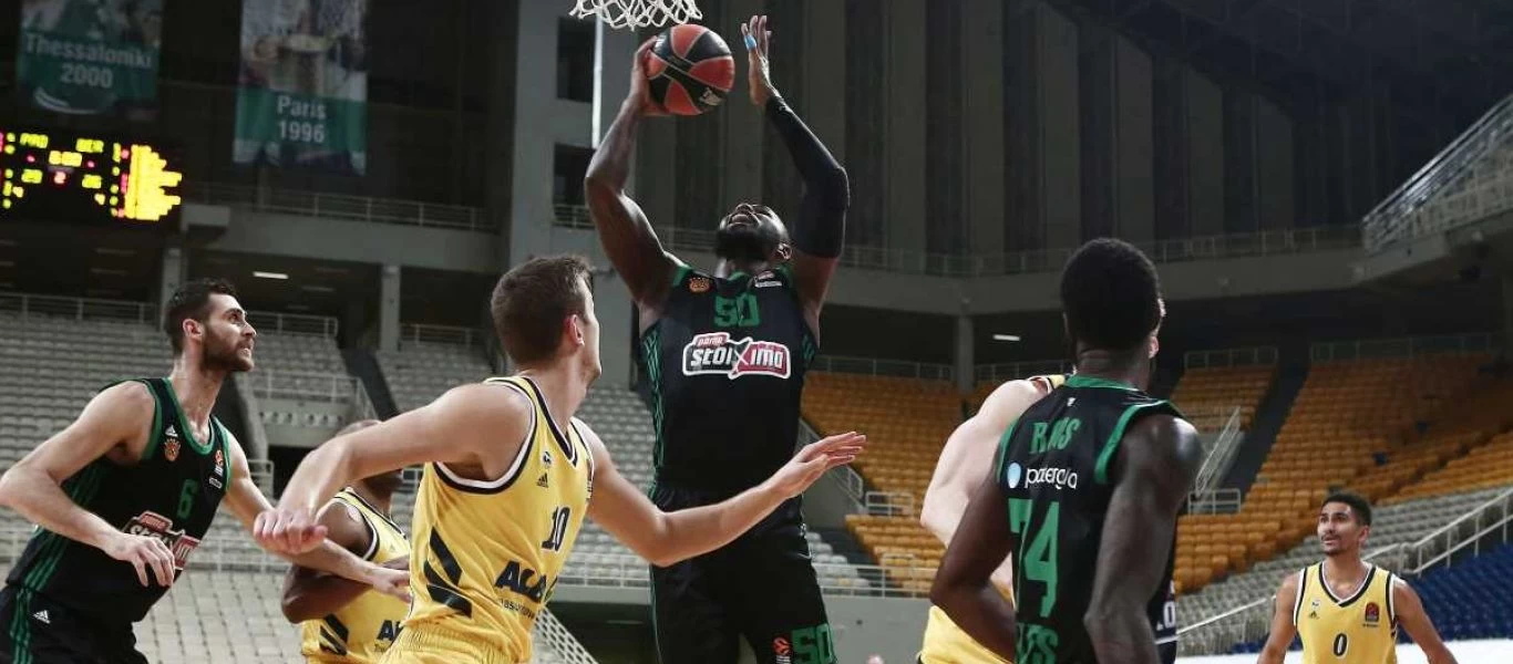 Εuroleague: ΠΑΟ -Άλμπα 82-67: «Ξεκόλλησαν» οι πράσινοι από την τελευταία θέση